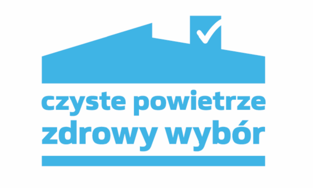 Logo programu “Czyste Powietrze” – program wspierający poprawę jakości powietrza w Polsce.